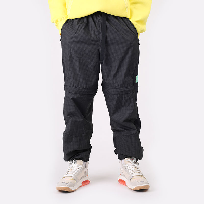 мужские черные брюки Jordan 23 Engineered Convertible Tracksuit Bottoms CV2788-010 - цена, описание, фото 3